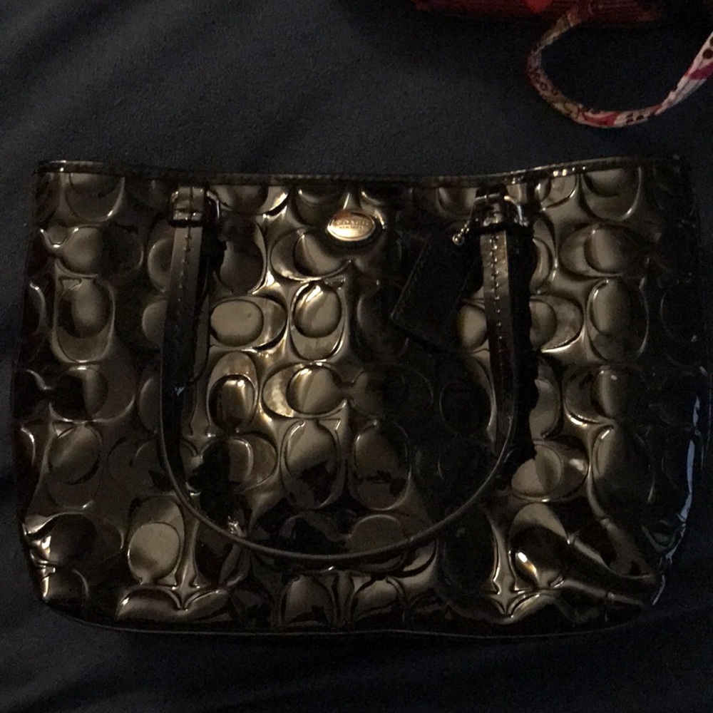 Coach mini tote
